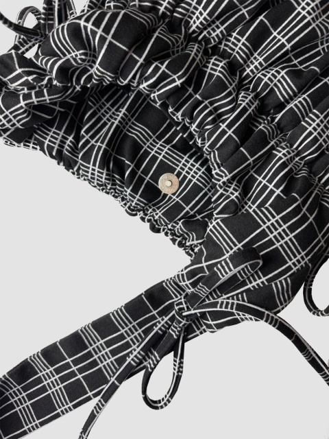 KIOTO BLACK CHECKERED